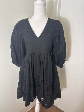 NWT Hunter Bell Black Maya Dress Sz XS